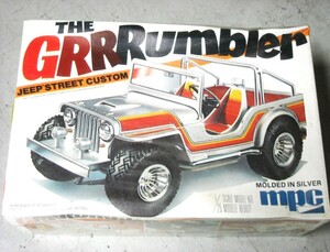 ジープ ストリートカスタム　ＴＨＥ　ＧＲＲＲｕｍｂｌｅｒ　１/２５＊ＭＰＣ