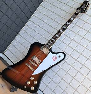 ■Epiphone Firebird 美品 Vintage Sunburst Set Neck エピフォン ファイヤーバード セットネック VS ファイアーバード Gibson ギブソン