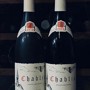 【飲み比べ2本セット】ヴァンサン ドーヴィサ シャブリ 2018 & 2022【VINCENT DAUVISSAT Chablis】の画像1