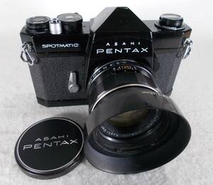 フィルムカメラ 整備済 完動品　Pentax SP　f/1.8 A790