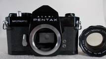 フィルムカメラ 整備済 完動品　Pentax SP + レンズ f1.8　55mm　R820_画像5