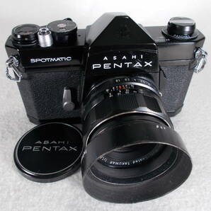 フィルムカメラ 整備済 完動品 Pentax SP f/1.8 A812の画像1