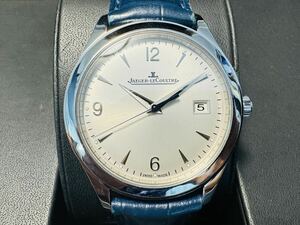 【新品同様！】 OH済み ジャガールクルト JaegerLeCoultre マスターコントロール シルバー　Q1548420 (176.8.40.S) メンズ 腕時計 2024