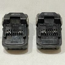 【ジャンク品】HiKOKI ハイコーキ BSL36A18リチウムイオンバッテリー 2個 36V マルチボルト 36V2.5Ah/18V 5.0Ah _画像6