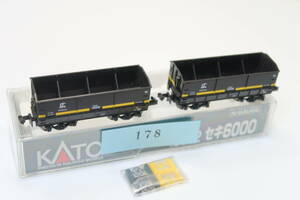 40504-178【貨車セット品】KATO セキ6000（2両）【中古品・ケース有】