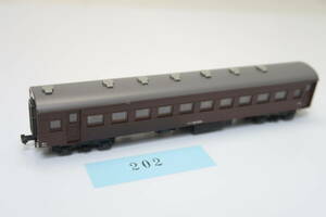 40504-202【客車】KATO スハフ42（テールライト点灯）【中古品】