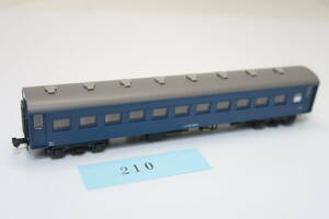 40504-210【客車】KATO スハ43・青色【中古品】