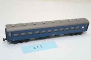 40504-211【客車】KATO スハ43・青色【中古品】