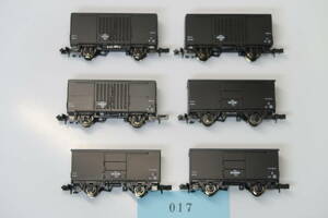 40519-017【貨車】KATO ワラ1/ワム90000（計6両）【中古品】