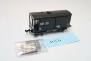 40519-086【貨車】KATO ワフ29500（テールライト点灯）【中古品】