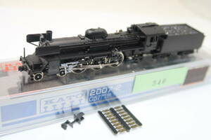 40519-340[ locomotive ]KATO C57*. iron diff attaching [ secondhand goods * case have ]