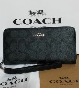 COACH 長財布 ブラック