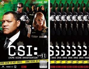 CSI:科学捜査班 シーズン11 SEASON 全8枚 第1話～第22話 最終 レンタル落ち 全巻セット 中古 DVD