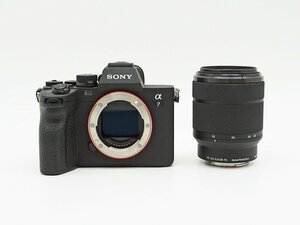 ◇美品【SONY ソニー】α7IV ズームレンズキット シャッター回数：391回 ILCE-7M4K ミラーレス一眼カメラ