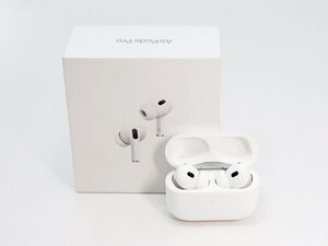 ◇新品同様【Apple アップル】AirPods Pro 第2世代 MagSafe充電ケース(USB-C)付き MTJV3J/A イヤホン