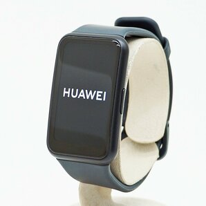 ◇美品【ファーウェイ】HUAWEI WATCH FIT STA-B39 スマートウォッチ ブラックの画像2