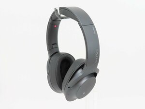 ◇【SONY ソニー】ノイズキャンセリングワイヤレスヘッドホン h.ear on 2 Wireless NC WH-H900N グレイッシュブラック