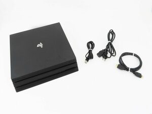 ○【SONY ソニー】PS4 Pro本体 1TB CUH-7100B ジェット・ブラック