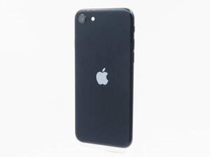 ◇ジャンク【au/Apple】iPhone SE 第3世代 64GB SIMフリー MMYC3J/A スマートフォン ミッドナイト バッテリー最大容量90％以上