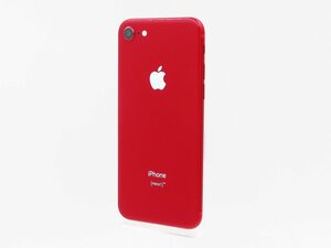 ◇ジャンク【au/Apple】iPhone 8 64GB SIMロック解除済 MRRY2J/A スマートフォン プロダクトレッド