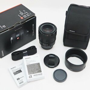 ◇美品【SONY ソニー】FE 50mm F1.2 GM SEL50F12GM 一眼カメラ用レンズの画像8