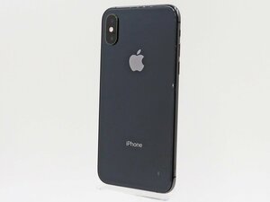 ◇【SoftBank/Apple】iPhone XS 256GB SIMロック解除済 MTE02J/A スマートフォン スペースグレイ ネットワーク利用制限△