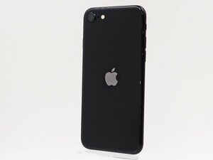 ◇ジャンク【au/Apple】iPhone SE 第2世代 64GB SIMロック解除済 MHGP3J/A スマートフォン ブラック