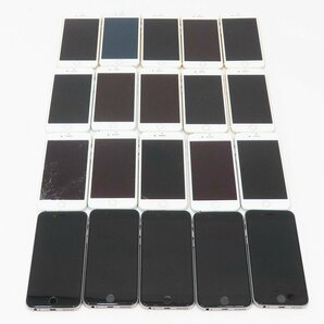 ◇ジャンク【Apple/docomo、au、SoftBank】iPhone6 まとめ 20台セット スマートフォンの画像2