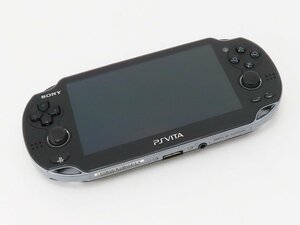 ○【SONY ソニー】PS Vita 3G/Wi-Fiモデル PCH-1100 クリスタル・ブラック