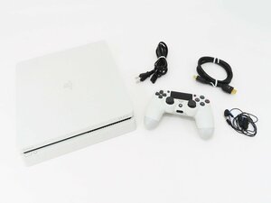 ○【SONY ソニー】PS4本体 500GB CUH-2000A グレイシャー・ホワイト