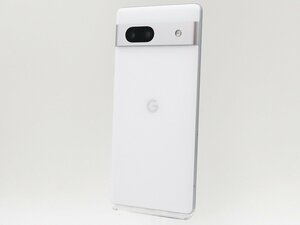 ◇美品【Google】Google Pixel 7a 128GB SIMフリー G82U8 スマートフォン スノー