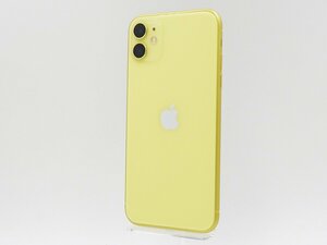 ◇ジャンク【docomo/Apple】iPhone 11 128GB SIMロック解除済 MWM42J/A スマートフォン イエロー