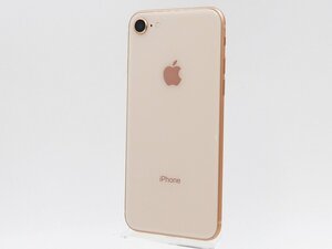 ◇ジャンク【docomo/Apple】iPhone 8 64GB SIMロック解除済 MQ7A2J/A スマートフォン ゴールド