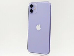 ◇【SoftBank/Apple】iPhone 11 64GB SIMロック解除済 MWLX2J/A スマートフォン パープル