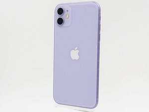 ◇【docomo/Apple】iPhone 11 128GB SIMロック解除済 MWM52J/A スマートフォン パープル