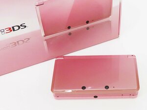 ○【任天堂】ニンテンドー3DS ミスティピンク