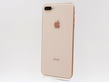 ◇ジャンク【au/Apple】iPhone 8 Plus 64GB MQ9M2J/A スマートフォン ゴールド_画像1