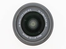 ◇【Nikon ニコン】D5500 18-55 VR II レンズキット デジタル一眼カメラ ブラック_画像6