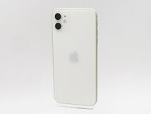 ◇ジャンク【docomo/Apple】iPhone 11 128GB MWM22J/A スマートフォン ホワイト_画像1