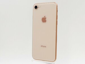 ◇ジャンク【docomo/Apple】iPhone 8 64GB SIMロック解除済 MQ7A2J/A スマートフォン ゴールド