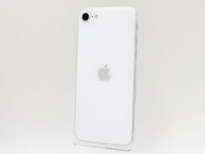 ◇【SoftBank/Apple】iPhone SE 第2世代 64GB SIMロック解除済 MHGQ3J/A スマートフォン ホワイト　ネットワーク利用制限△