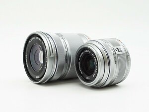 ◇【OLYMPUS オリンパス】M.ZUIKO DIGITAL 14-42mm・40-150mm レンズ2点セット 一眼カメラ用レンズ