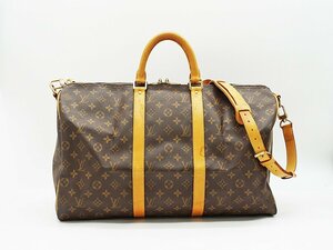 ◇【LOUIS VUITTON ルイ・ヴィトン】キーポル バンドリエール50 M41416 ボストンバッグ モノグラム