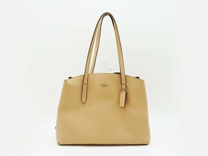 ◇【COACH コーチ】チャーリー キャリーオール40 トートバッグ 52547 ベージュ