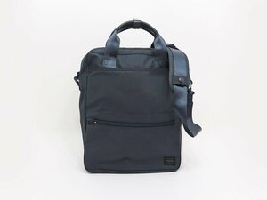 ◇【PORTER ポーター】2WAYハンドバッグ ネイビー