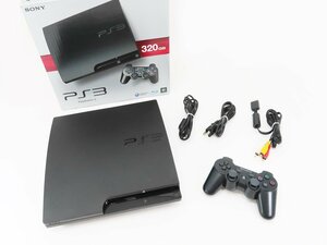 ♪○【SONY ソニー】PS3本体 320GB CECH-3000B チャコールブラック