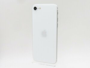 ◇ジャンク【SoftBank/Apple】iPhone SE 第2世代 128GB SIMロック解除済 MXD12J/A スマートフォン ホワイト