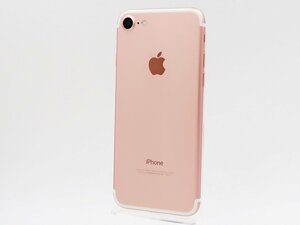 ◇ジャンク【SoftBank/Apple】iPhone 7 32GB SIMロック解除済 MNCJ2J/A スマートフォン ローズゴールド