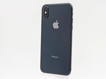 ◇【docomo/Apple】iPhone X 256GB SIMロック解除済 MQC12J/A スマートフォン スペースグレイ_画像1