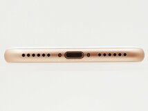 ◇【au/Apple】iPhone 8 64GB SIMロック解除済 MQ7A2J/A スマートフォン ゴールド_画像4